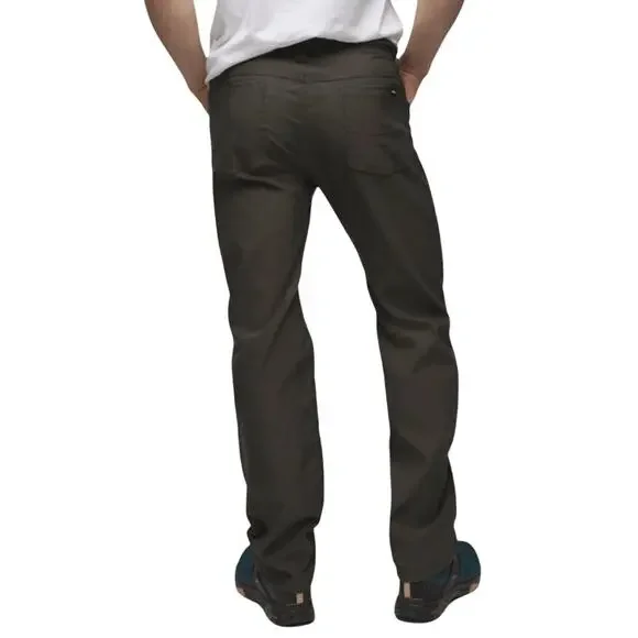 PrAna Men's 38x32 Gray Brion Pants II Stretch Zion Straight Outdoor Hiking K7-5